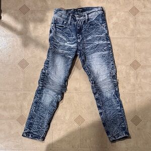 Fashion Nova Kids Distressed Blue Jeans